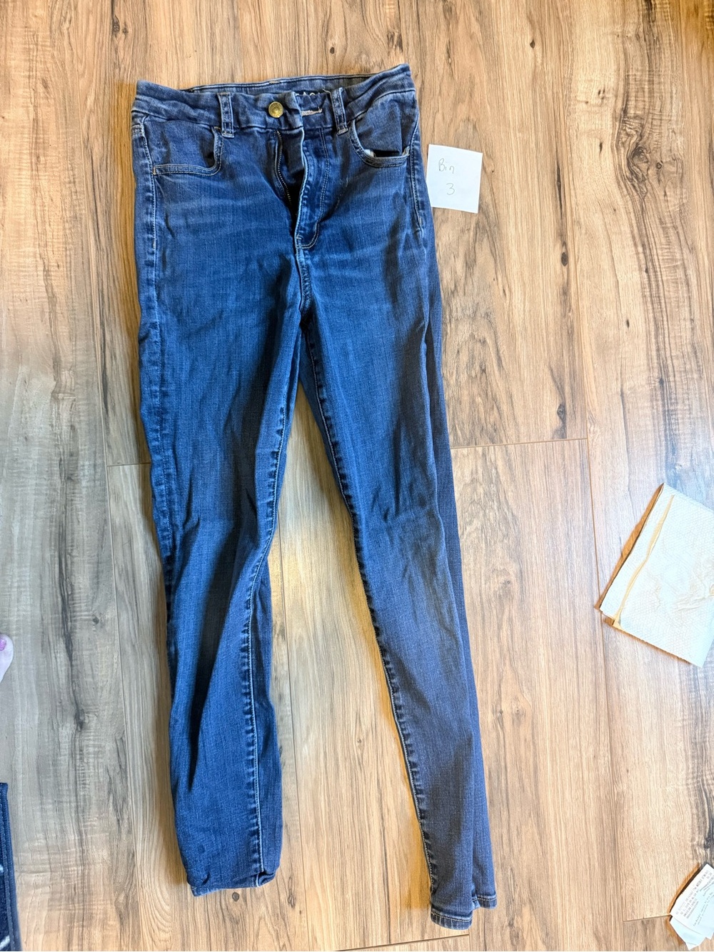 American Eagle Curvy Super High Rise Jegging | Navy | Stretch | Size 6